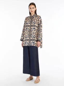 Pantalone jogging in denim