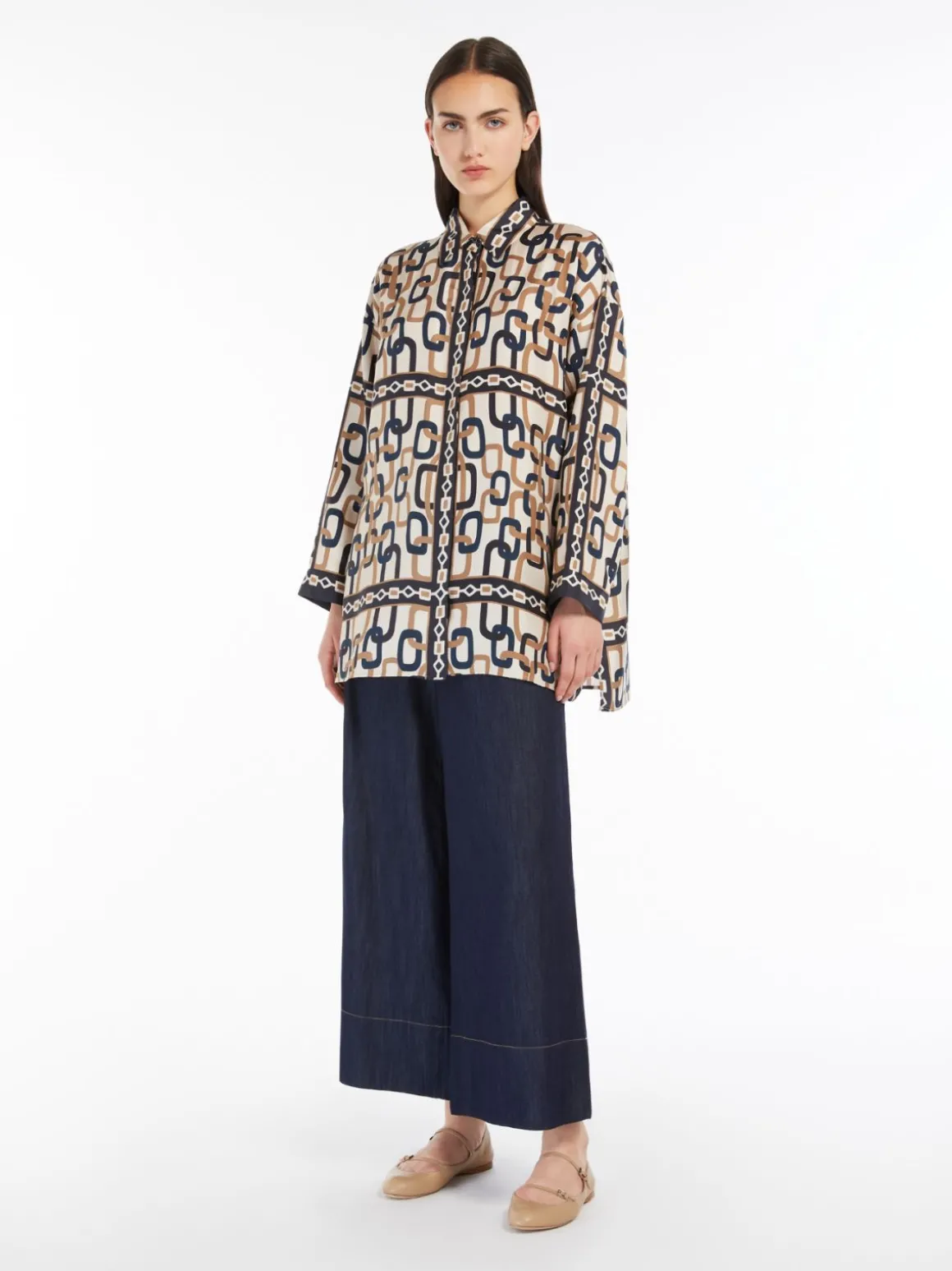Pantalone jogging in denim