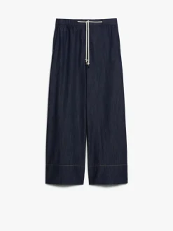 Pantalone jogging in denim