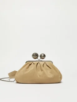 Pasticcino Bag Medium in suede a costine