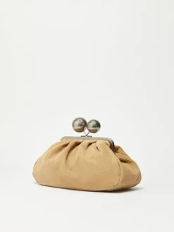 Pasticcino Bag Medium in suede a costine