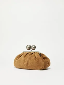 Pasticcino Bag Medium in suede a costine