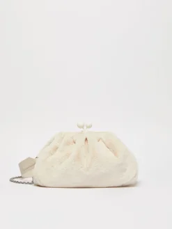 Pasticcino Bag Medium in tessuto extra soft furry