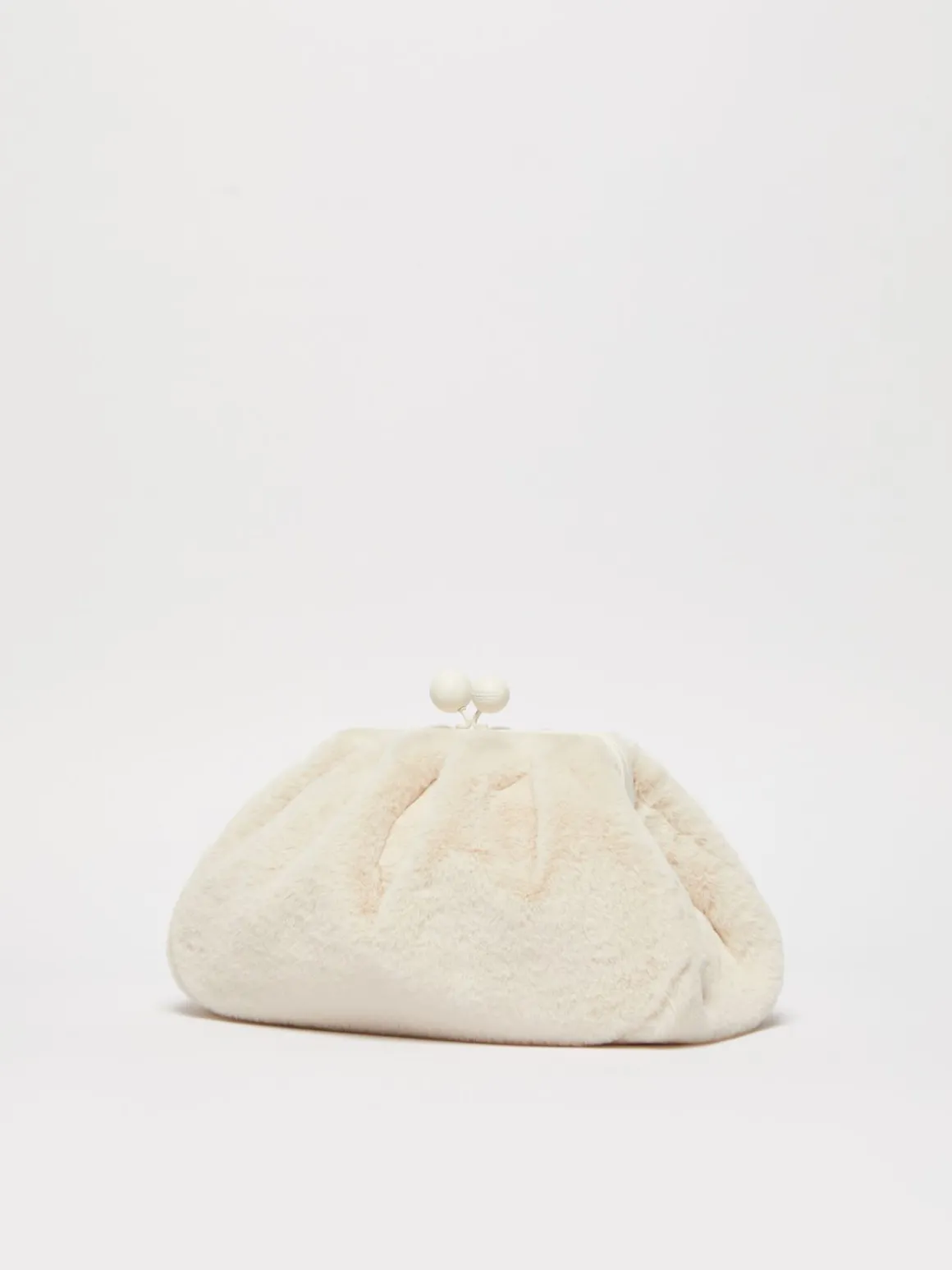 Pasticcino Bag Medium in tessuto extra soft furry