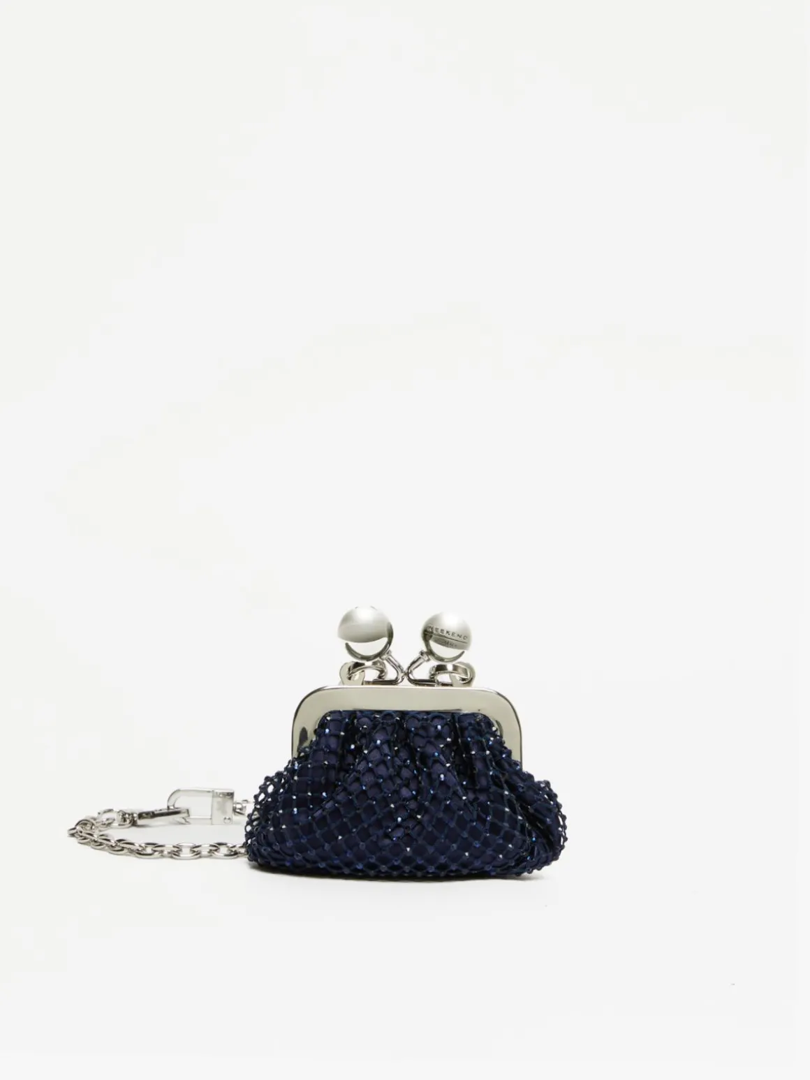 Pasticcino Bag Nano in raso con strass