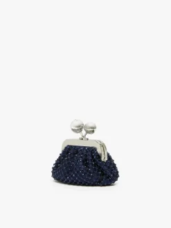 Pasticcino Bag Nano in raso con strass