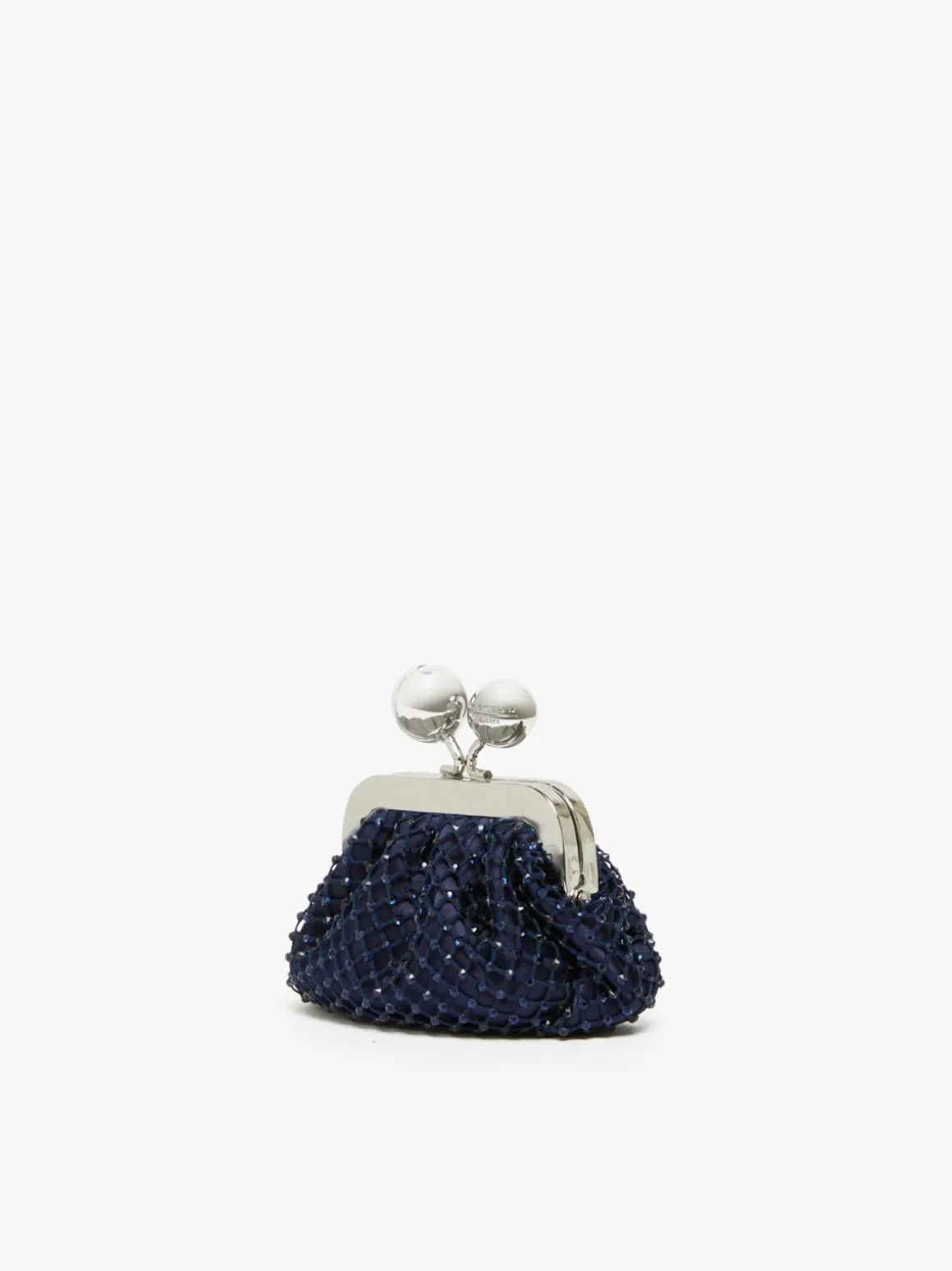 Pasticcino Bag Nano in raso con strass
