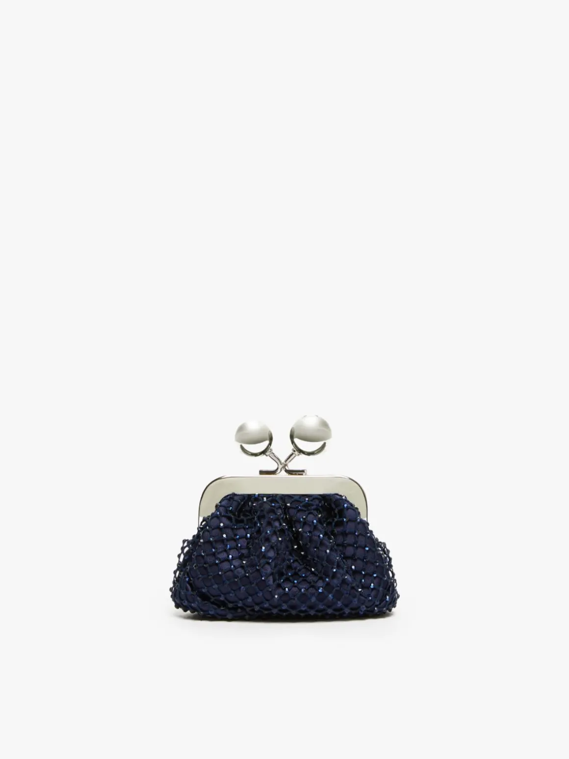 Pasticcino Bag Nano in raso con strass
