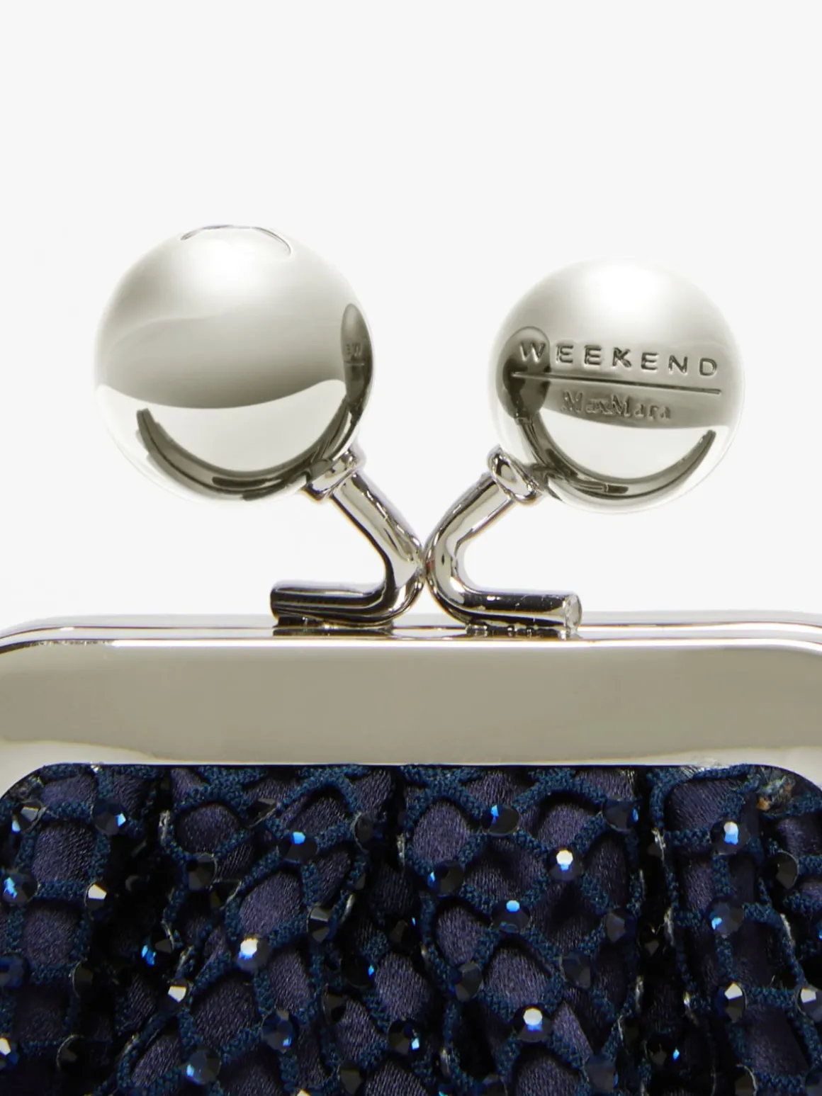 Pasticcino Bag Nano in raso con strass