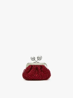Pasticcino Bag Nano in raso con strass