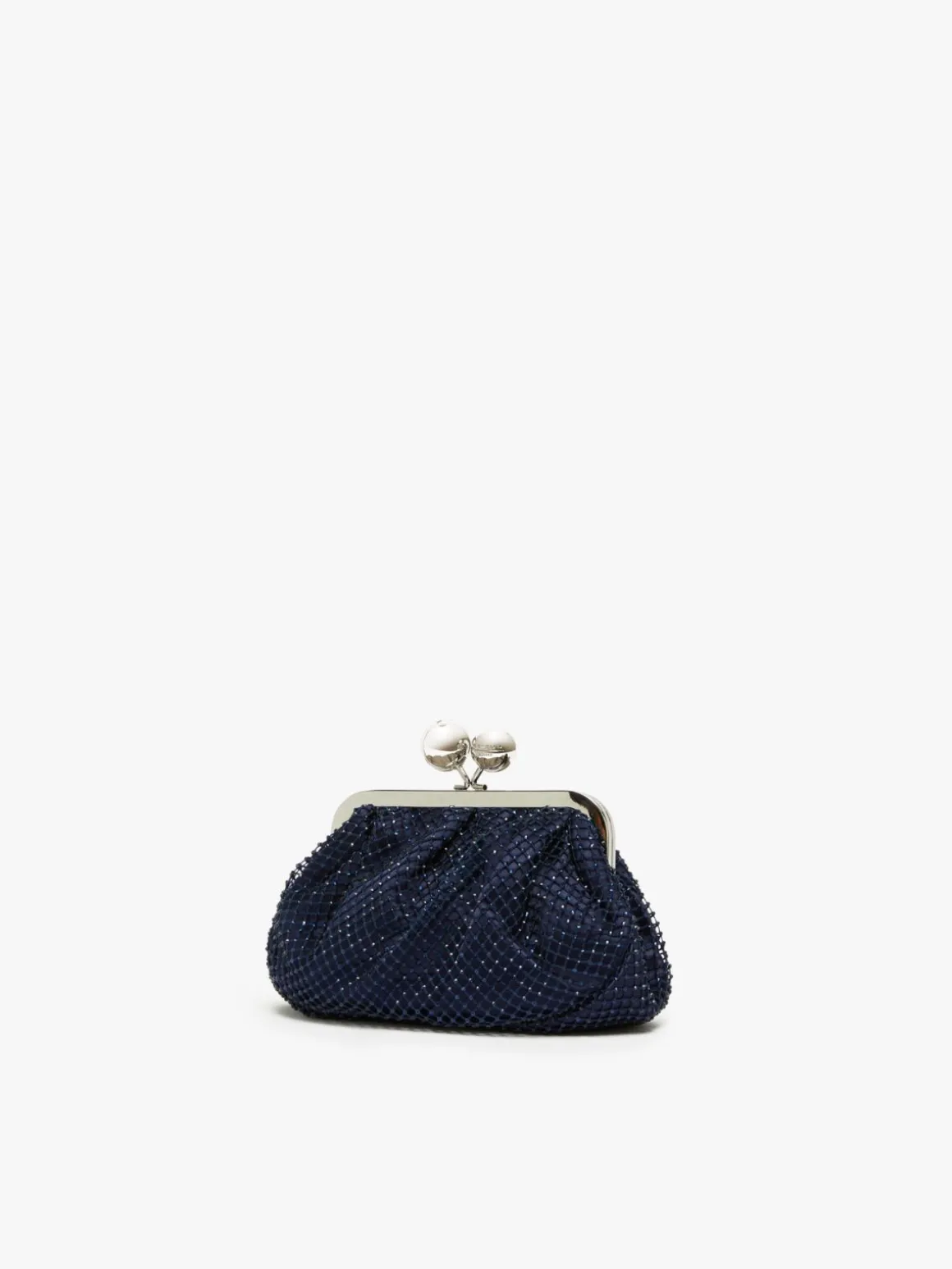 Pasticcino Bag Small in rete e strass
