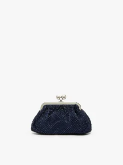 Pasticcino Bag Small in rete e strass