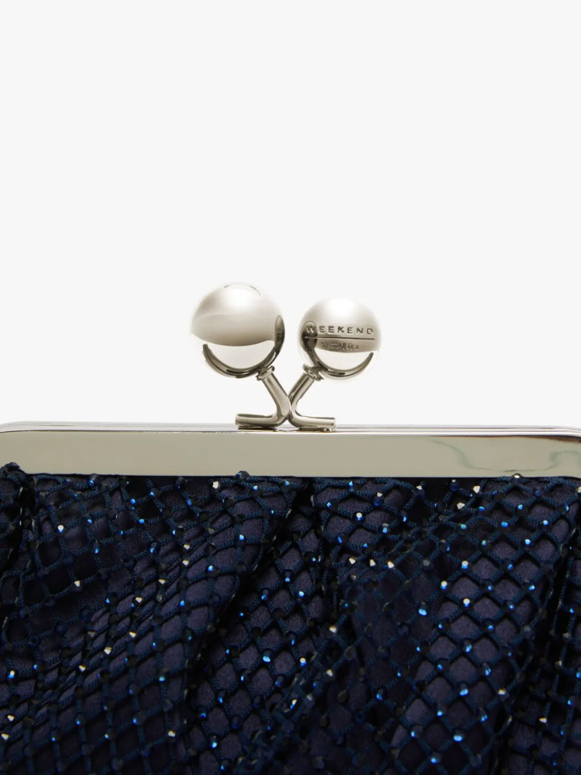 Pasticcino Bag Small in rete e strass