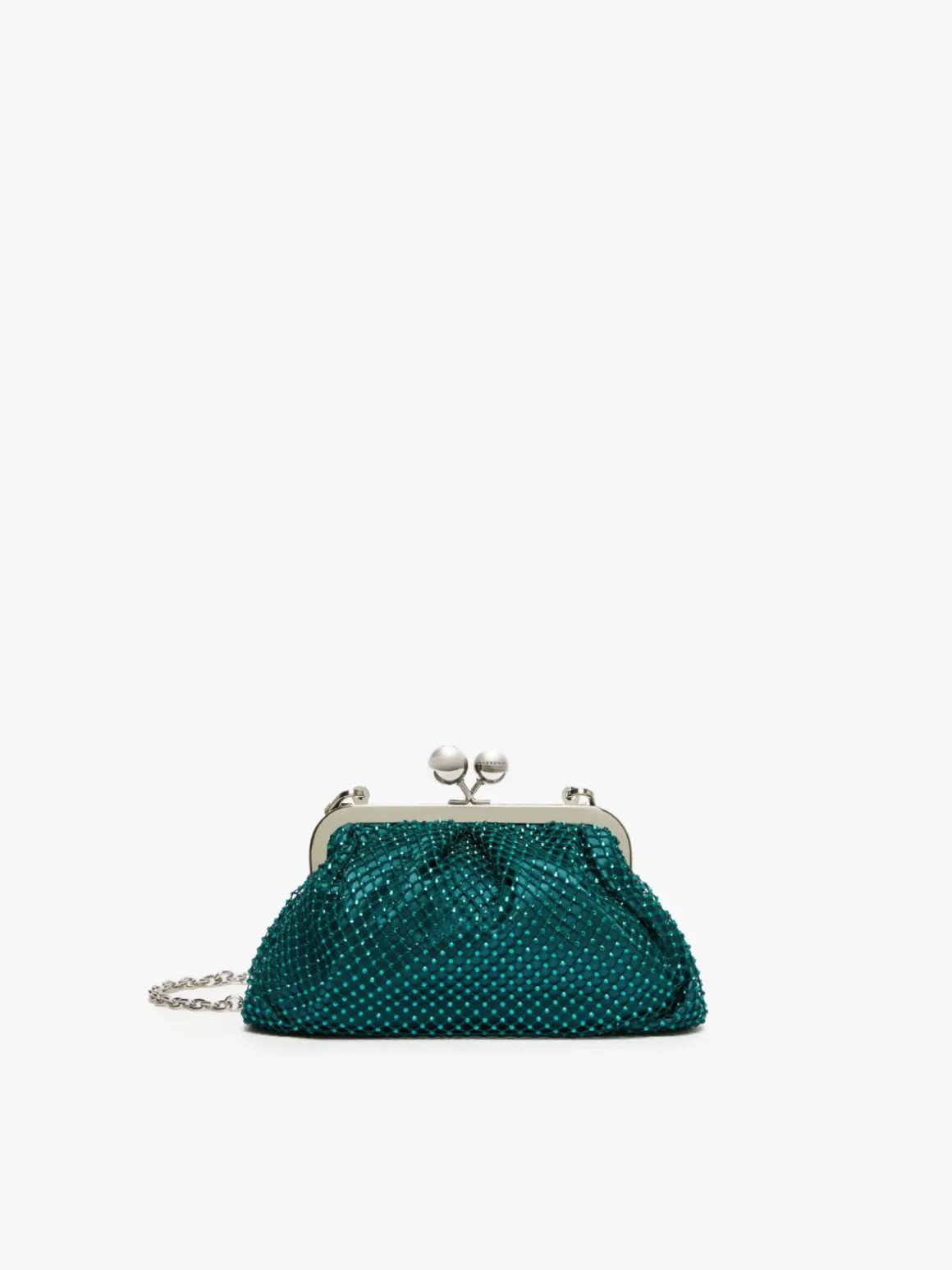 Pasticcino Bag Small in rete e strass