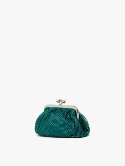 Pasticcino Bag Small in rete e strass