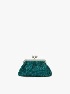 Pasticcino Bag Small in rete e strass