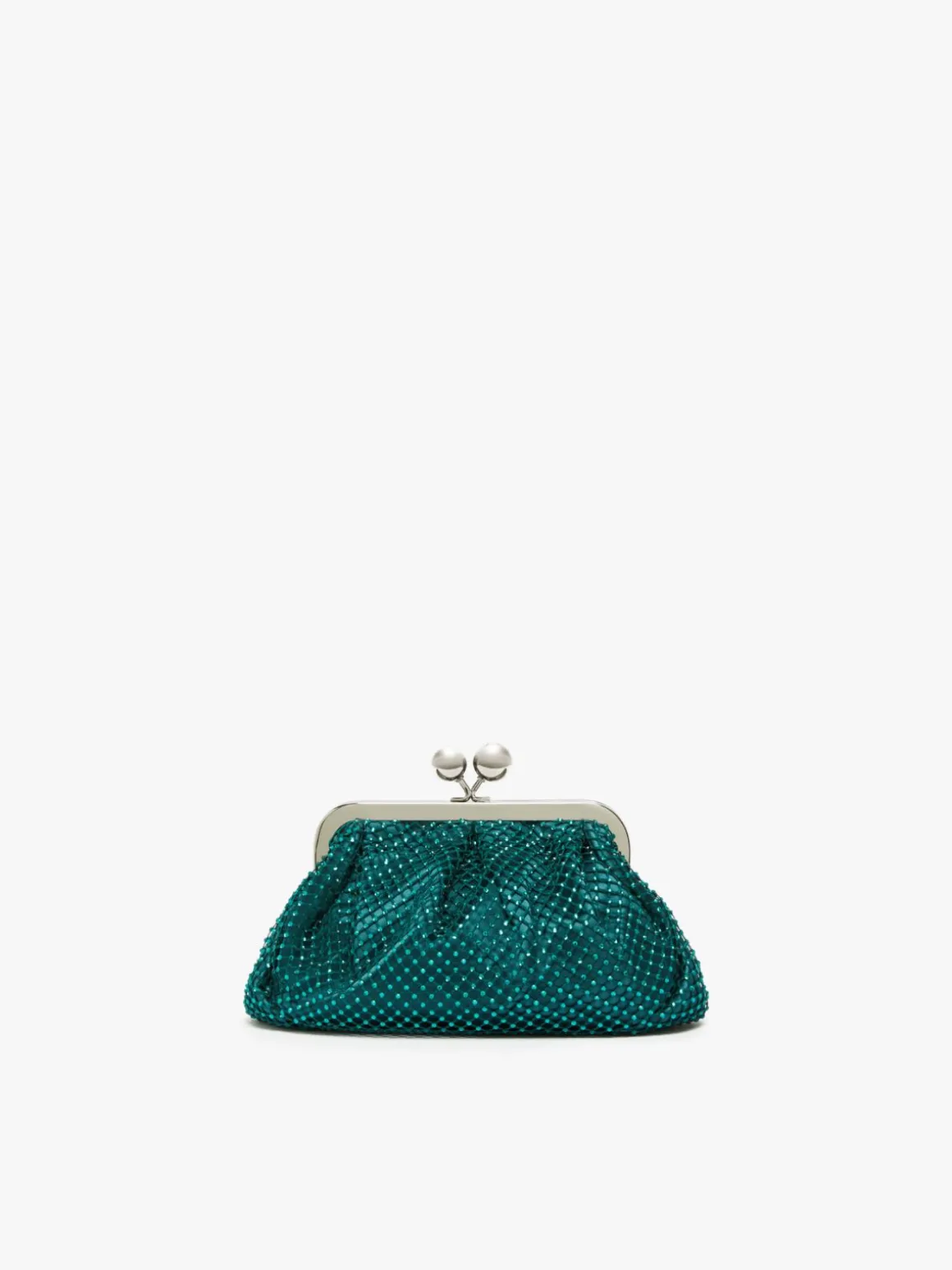 Pasticcino Bag Small in rete e strass