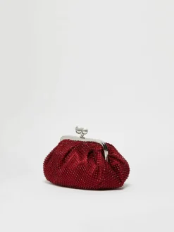 Pasticcino Bag Small in rete e strass
