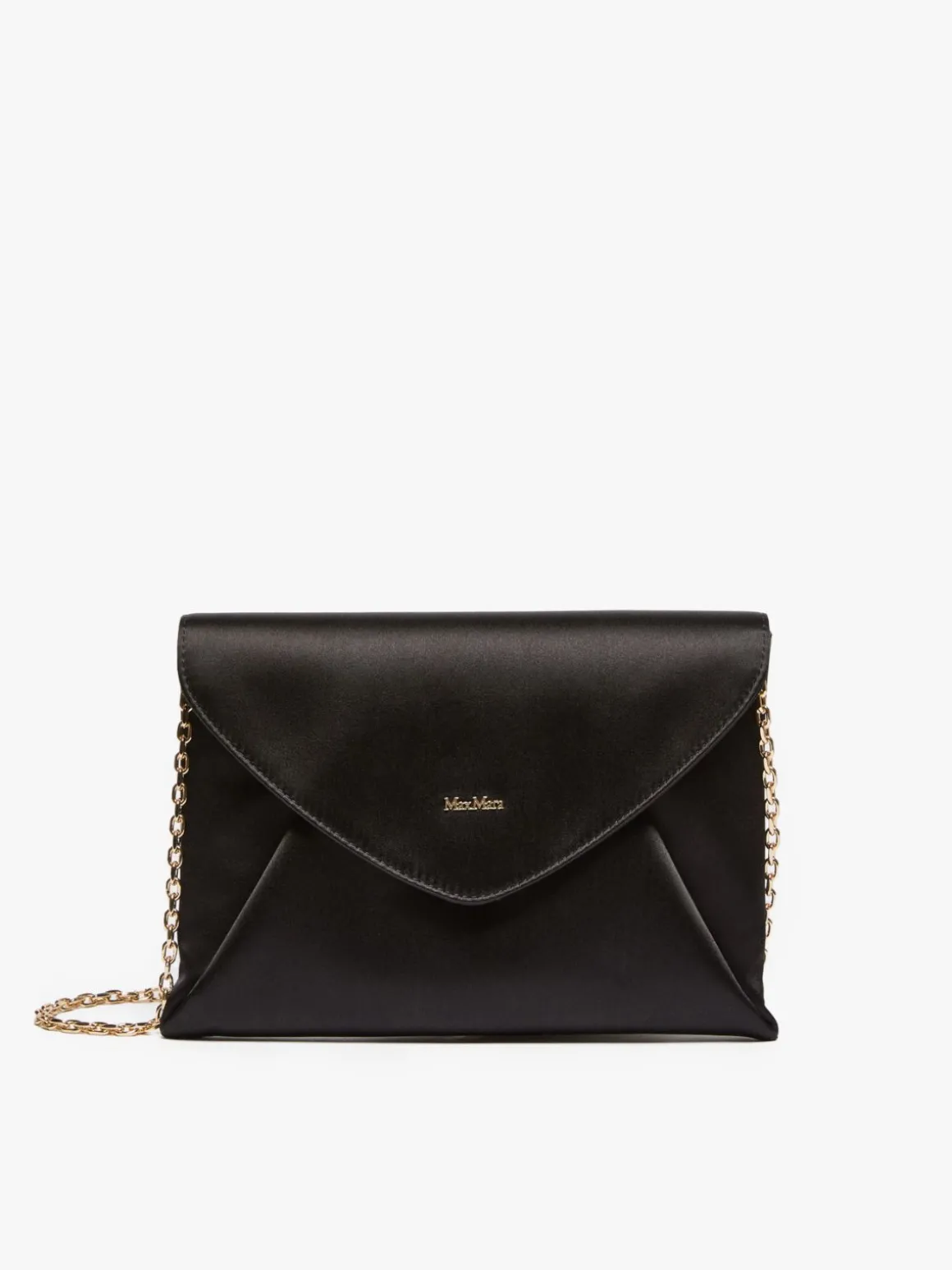 Pochette in raso di viscosa e seta