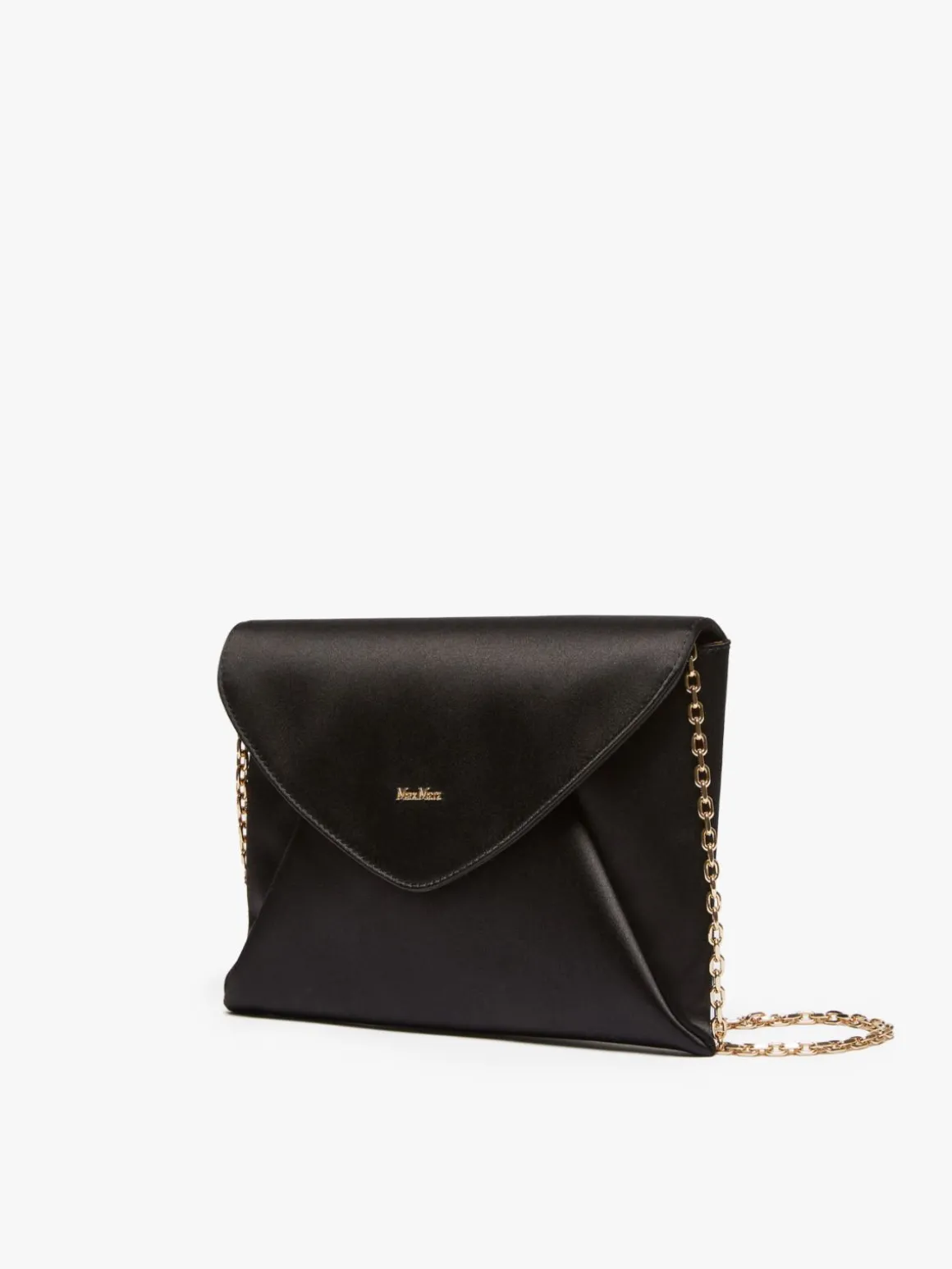 Pochette in raso di viscosa e seta