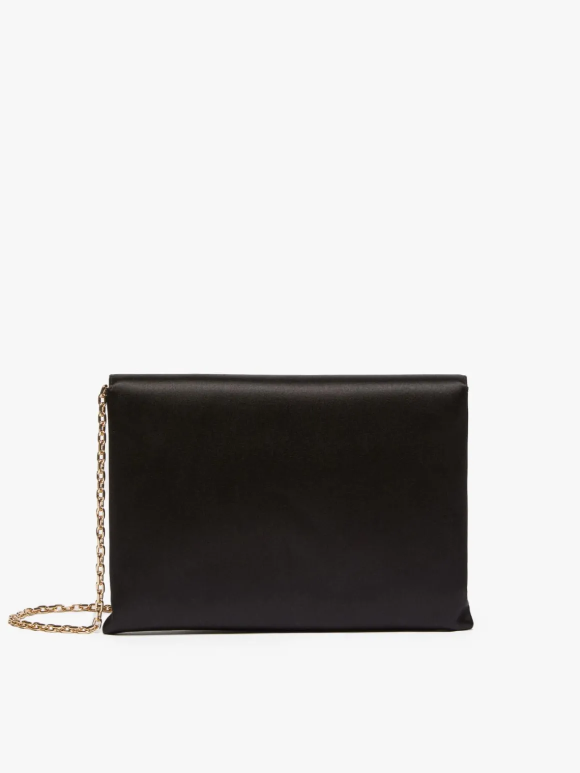 Pochette in raso di viscosa e seta