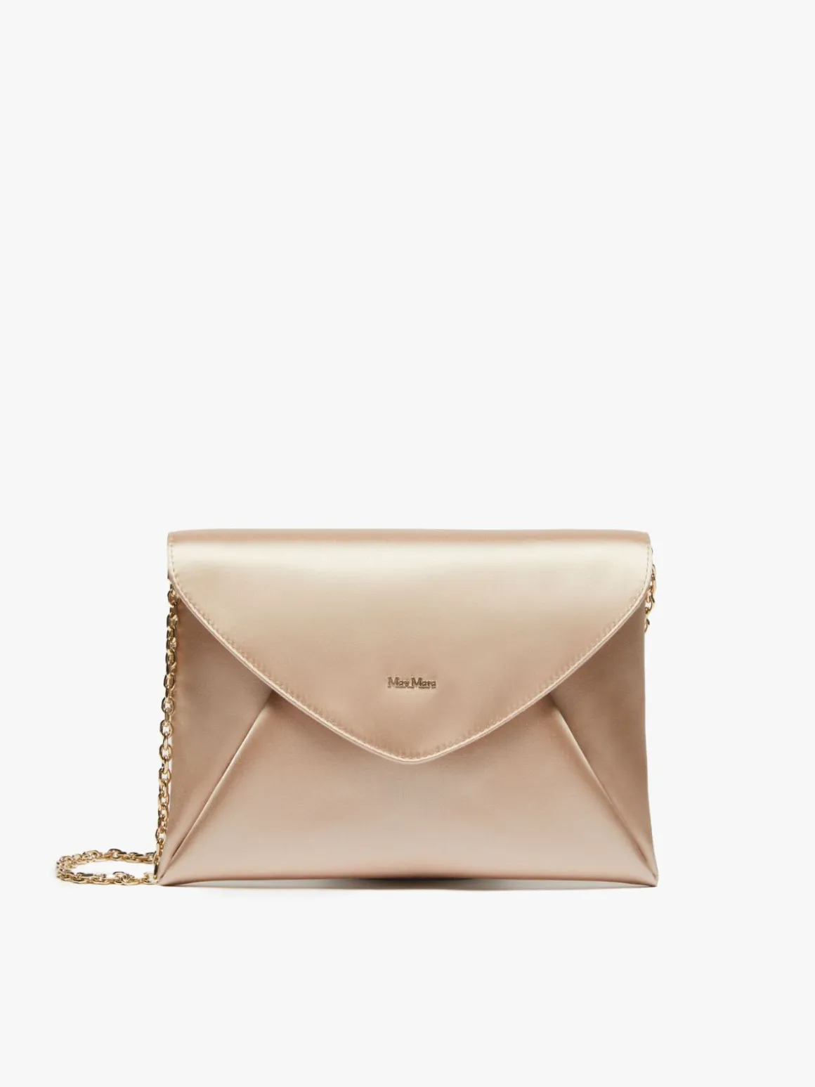 Pochette in raso di viscosa e seta