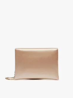 Pochette in raso di viscosa e seta