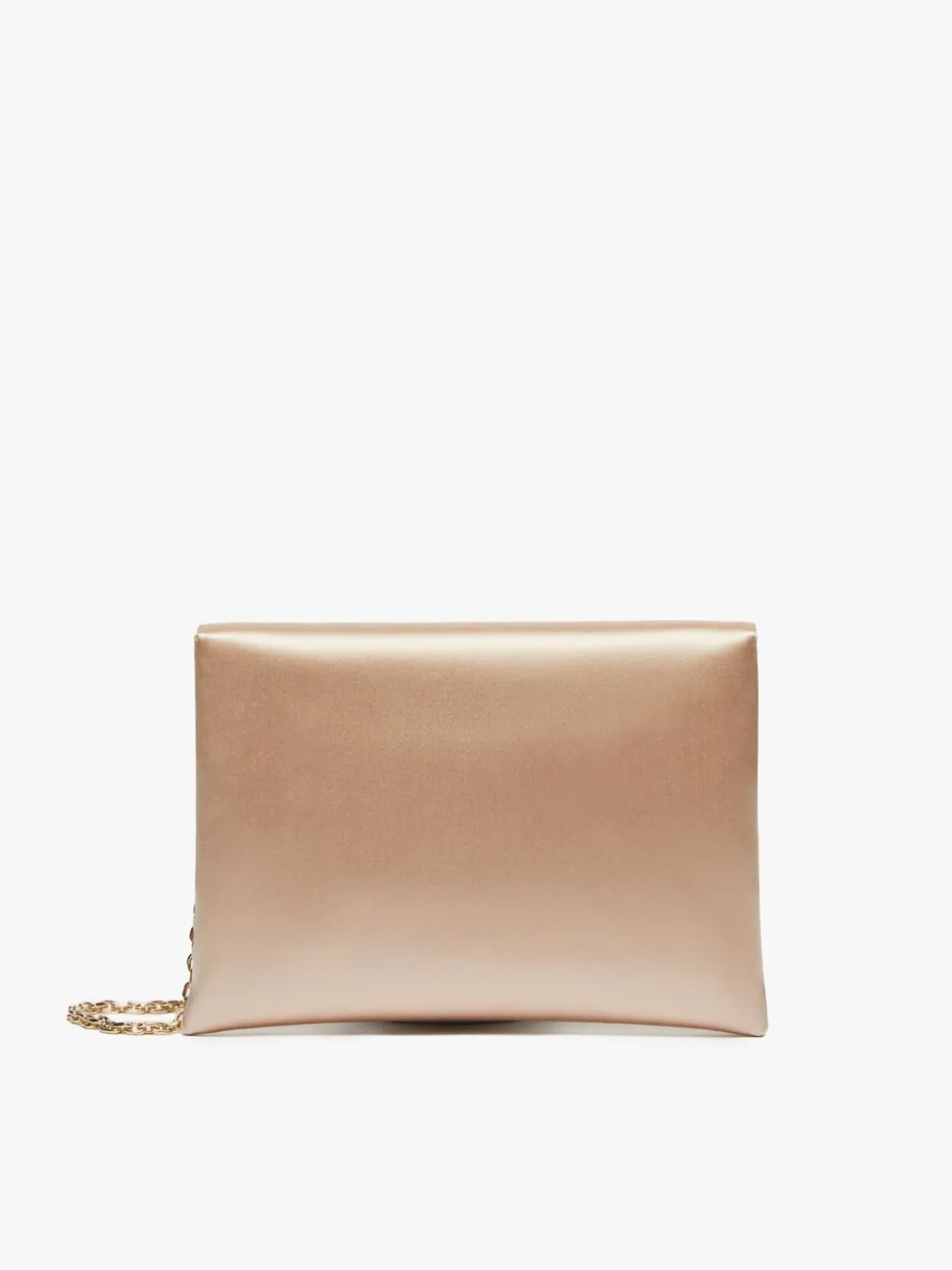 Pochette in raso di viscosa e seta