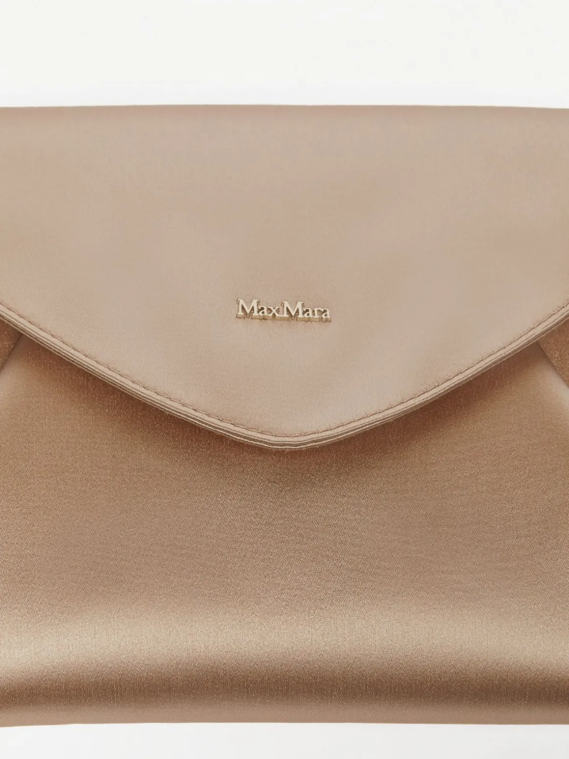 Pochette in raso di viscosa e seta