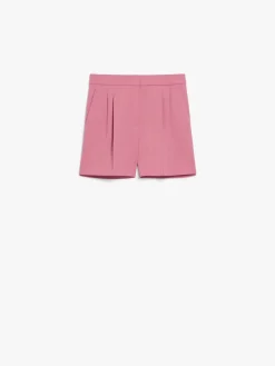 Short in crêpe di lana