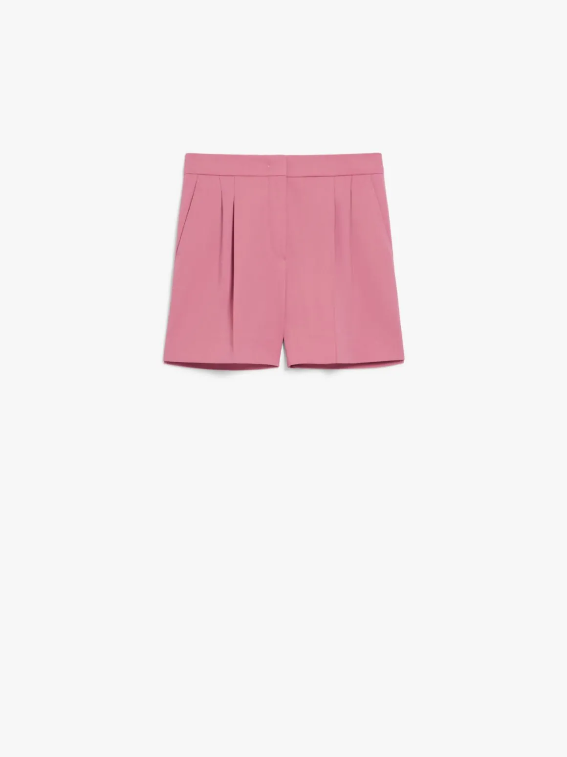 Short in crêpe di lana