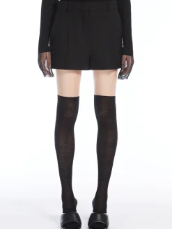 Shorts in lana stretch