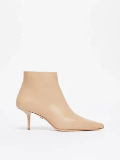 Stivaletto in pelle con zip