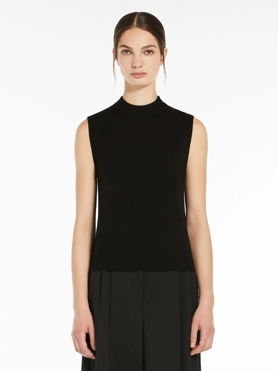 Top in filato di viscosa stretch