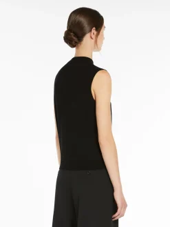 Top in filato di viscosa stretch