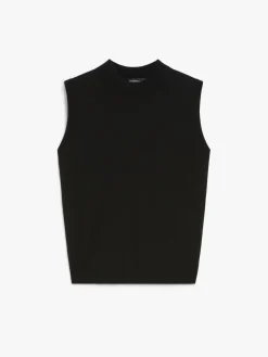 Top in filato di viscosa stretch