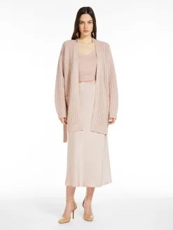 Top in maglia di viscosa