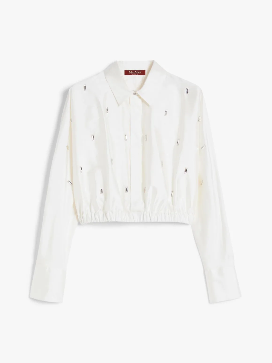 Top in shantung di seta