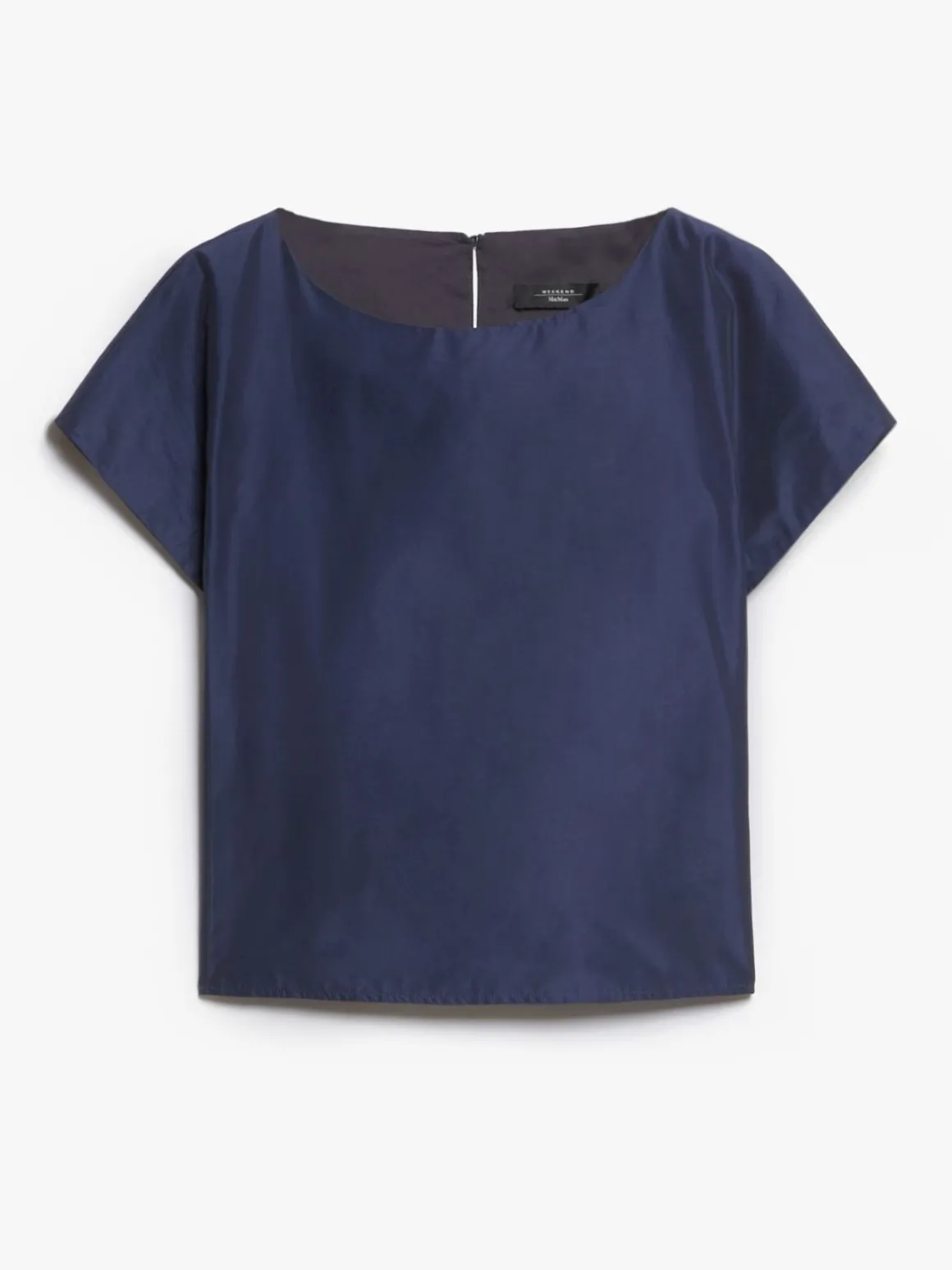 Top in taffetà