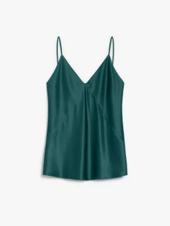 Top sottoveste in seta