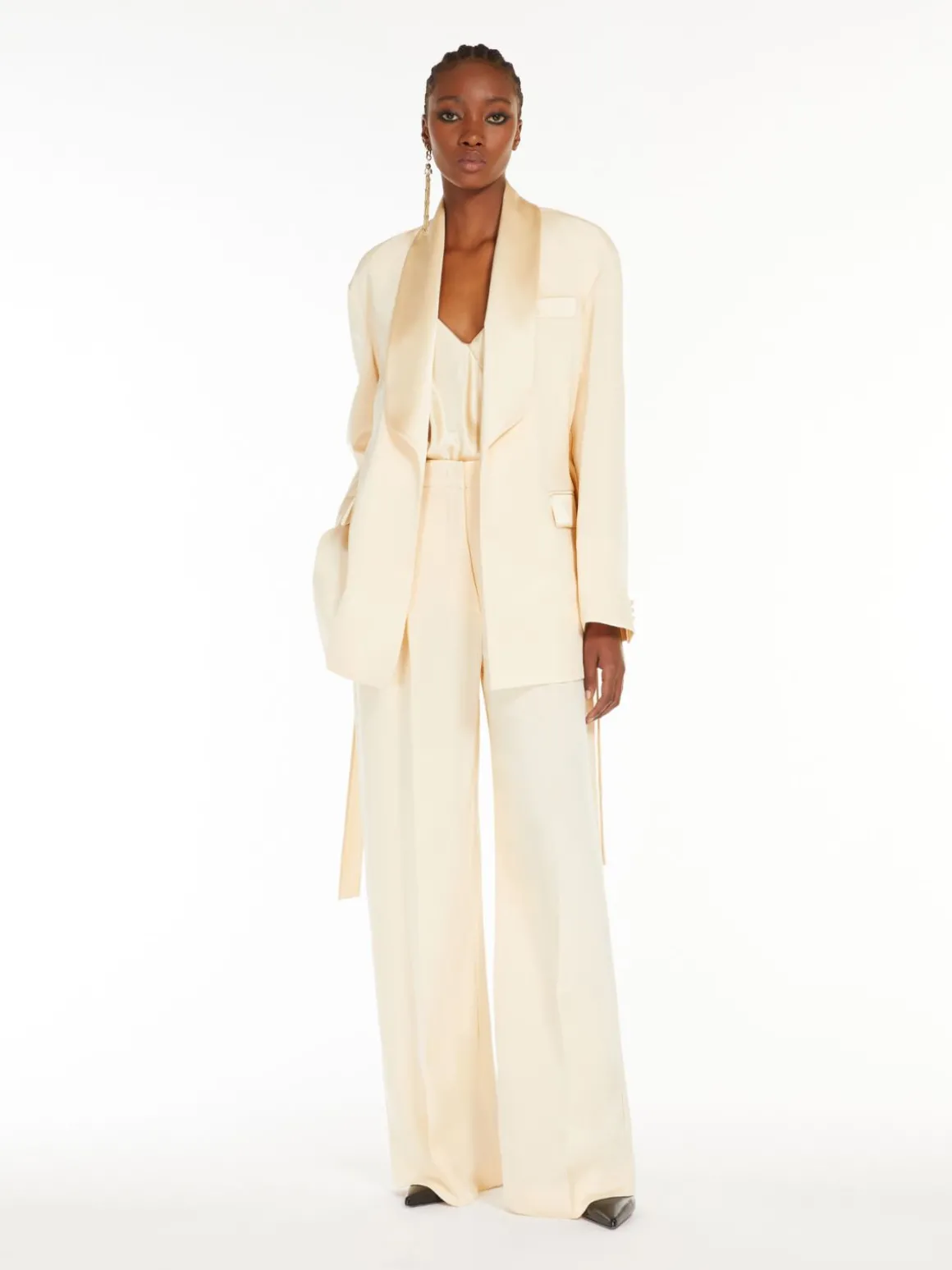 Top sottoveste in seta