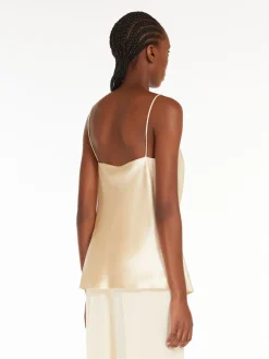 Top sottoveste in seta