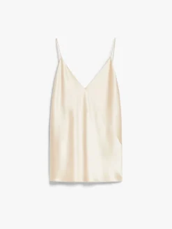 Top sottoveste in seta