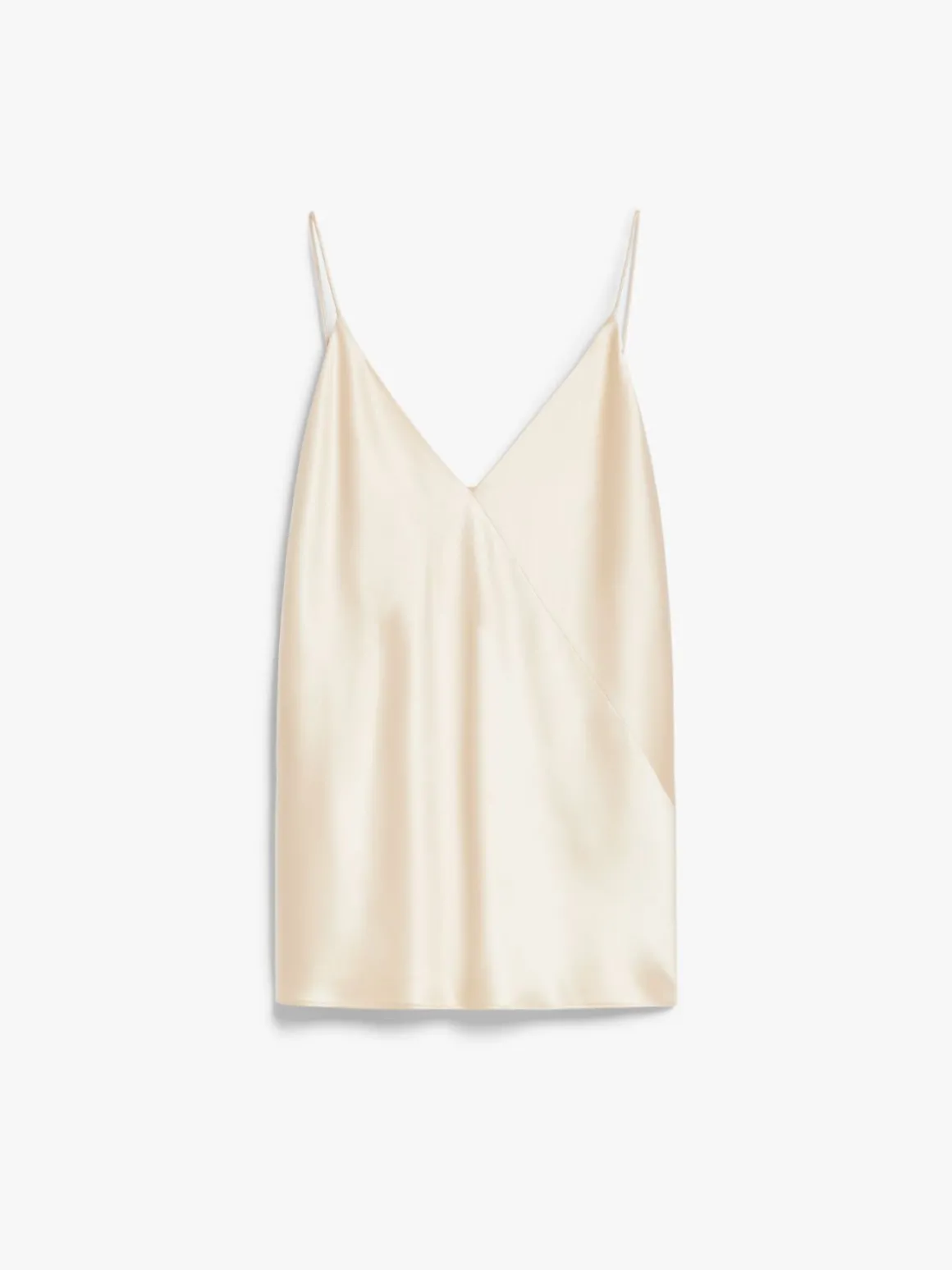 Top sottoveste in seta