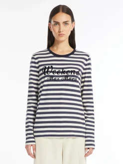 T-shirt in cotone con stampa