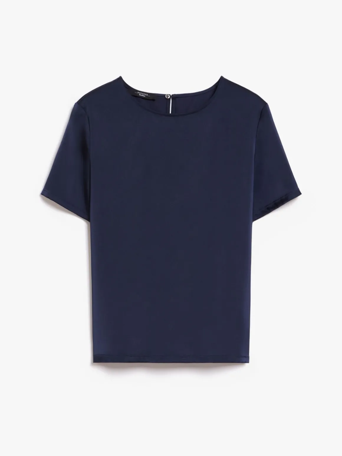 T-shirt in raso e jersey
