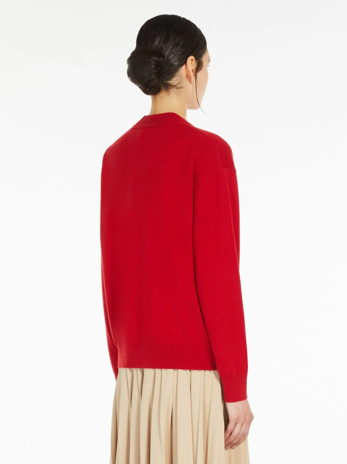 Twin-set in lana e cachemire